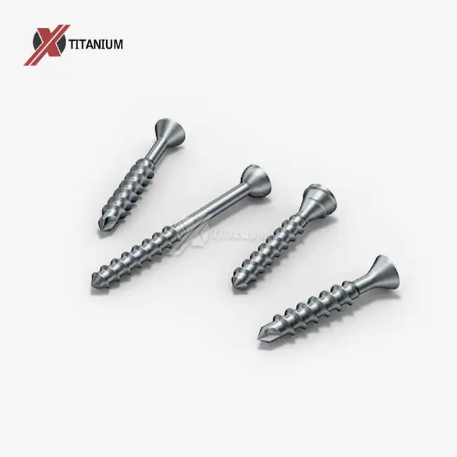 titanium medical screws